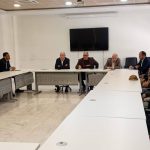 اجتماع الغرفة مع رابطة تجار سوق بنيودار بمدينة طنجة