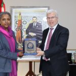 غرفة التجارة و الصناعة و الخدمات لجهة طنجة تطوان الحسيمة تستقبل سفيرة إثيوبيا.